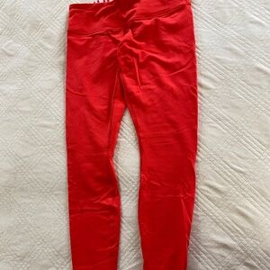 Lululemon red leggings